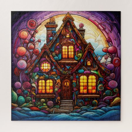 Gingerbread House Puzzle