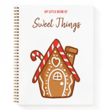 Gingerbread House Recipe Notebook