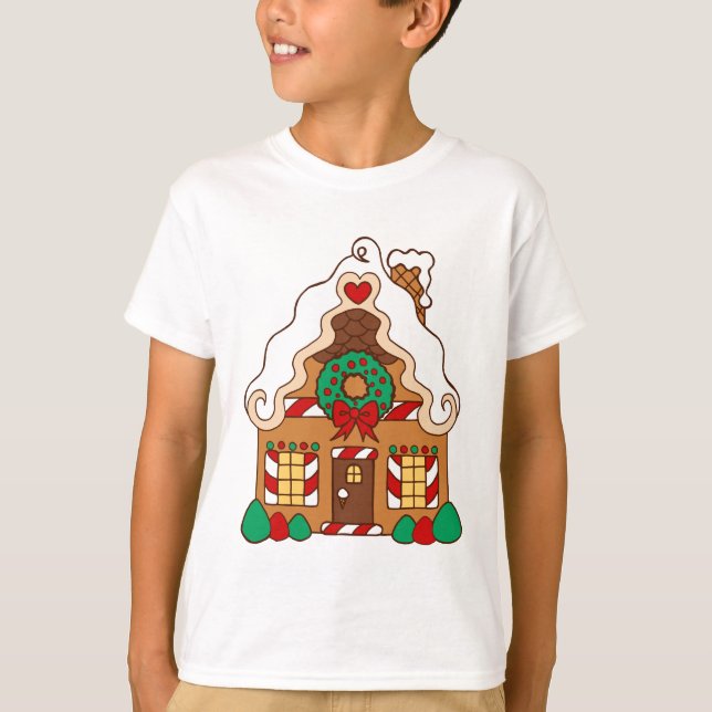 Gingerbread House T-Shirt (Front)