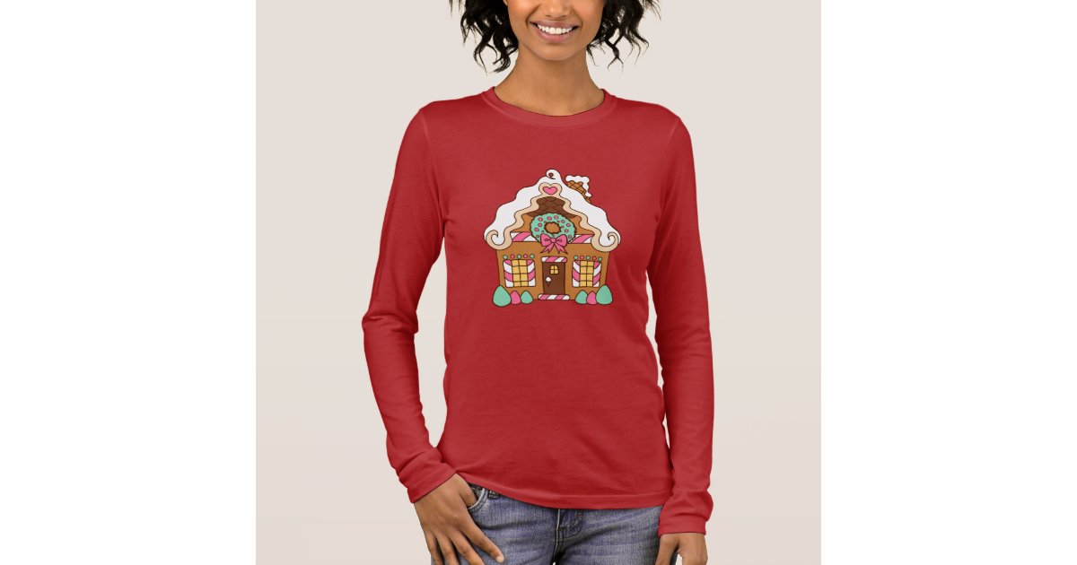 gingerbread shirt womens