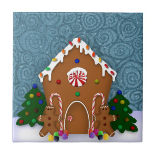 Gingerbread House Tile
