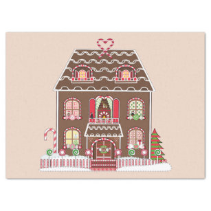 Gingerbread Craft Tissue Paper | Zazzle
