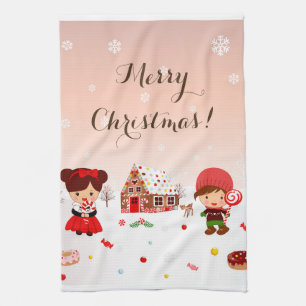 Gingerbread House Towel