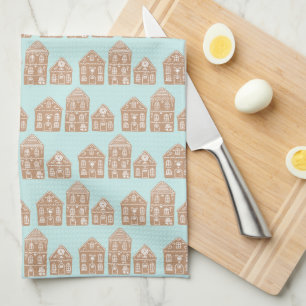 Gingerbread House Village Kitchen Towel