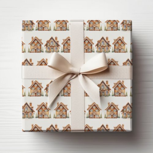 Gingerbread House Wrapping Paper