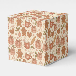 Gingerbread Joy Favor Boxes