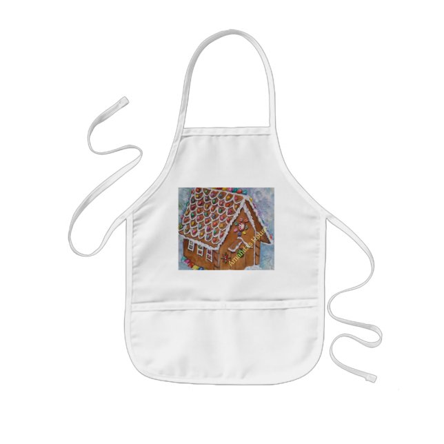 GINGERBREAD  KIDS' APRON (Front)