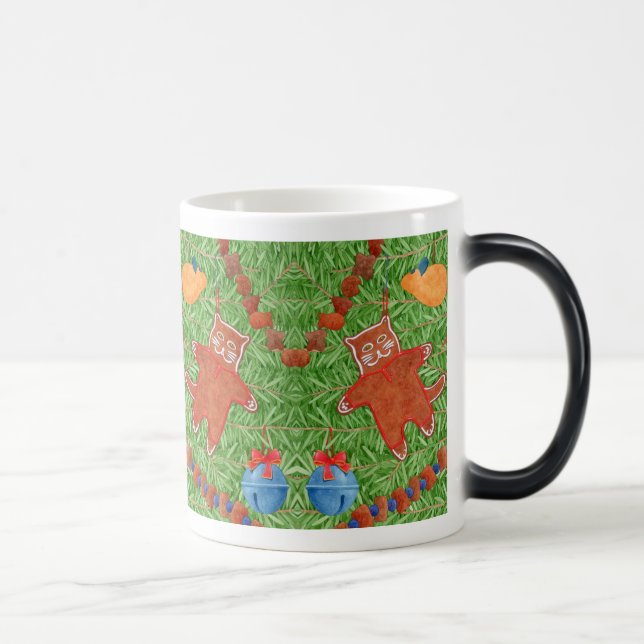 GINGERBREAD KITTY Morphing Mug (Right)