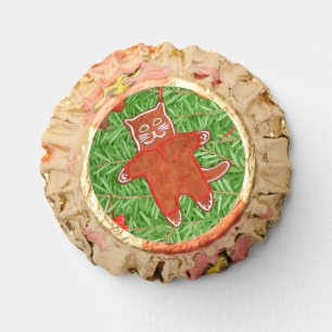 GINGERBREAD KITTY  REESE'S PEANUT BUTTER CUPS