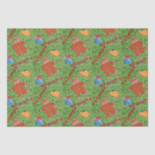 GINGERBREAD KITTY Tissue Paper