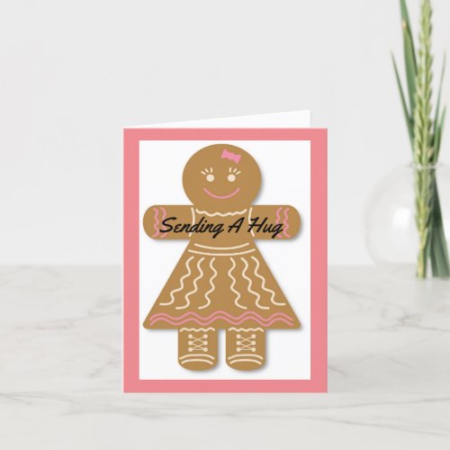 Gingerbread Lady Thank You Card