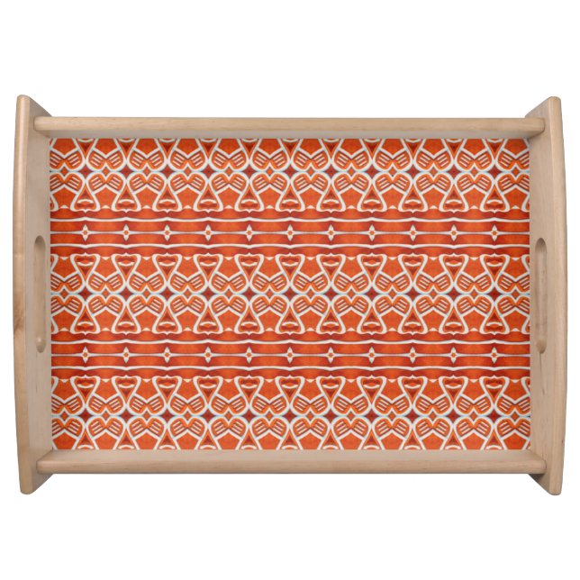 GINGERBREAD Large Serving Tray (Front)