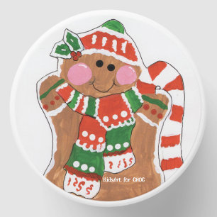 Gingerbread Love - Kids Art for CHOC Mini Candle Favors