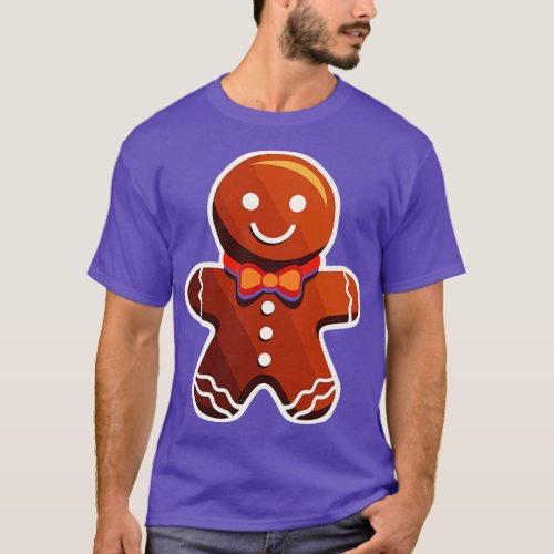 Gingerbread Magic Christmas Sweet Celebrations T_Shirt