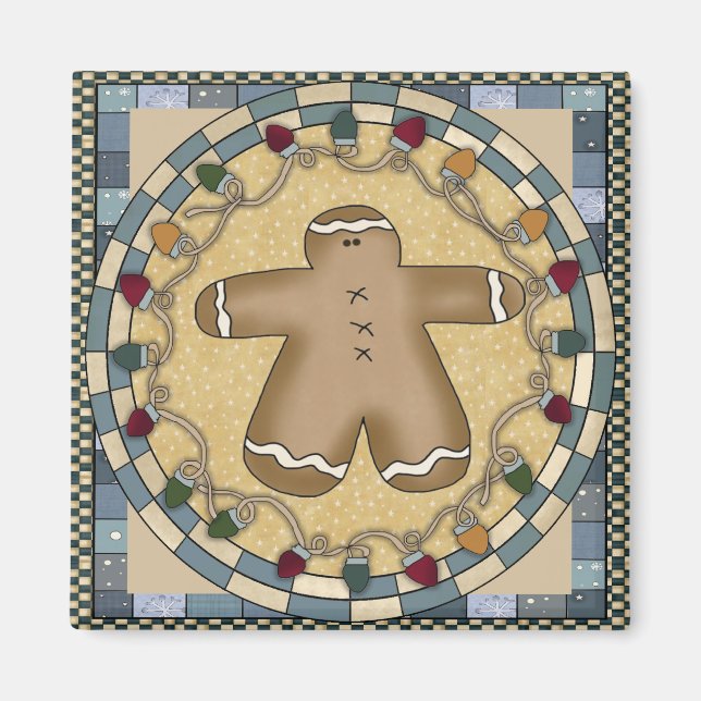 Gingerbread Magnet (Front)