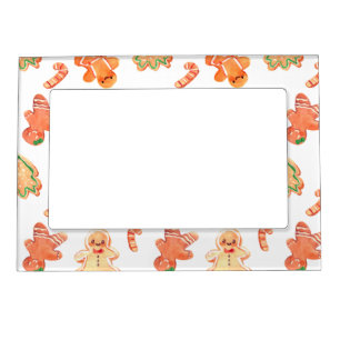 Gingerbread Magnetic Picture Frame