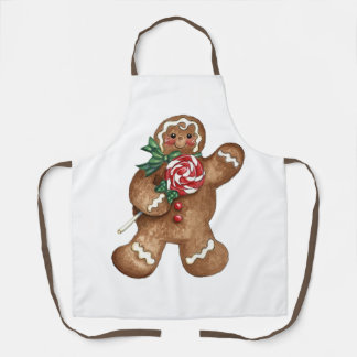 Gingerbread Man Apron