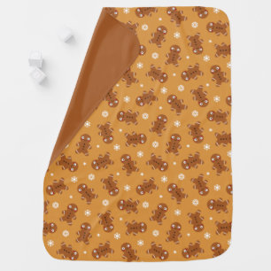Gingerbread Man Baby Blanket