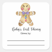 Gingerbread man - baby's first library