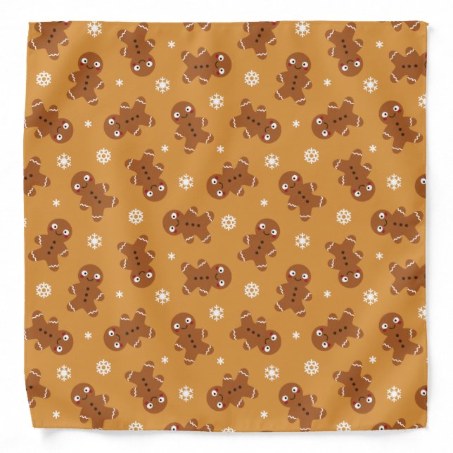 Gingerbread Man Bandana (Front)