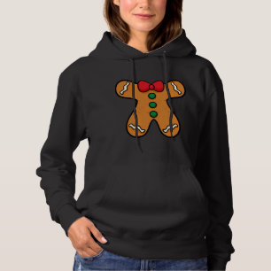 Gingerbread Man Body Costume for Halloween or Chri Hoodie