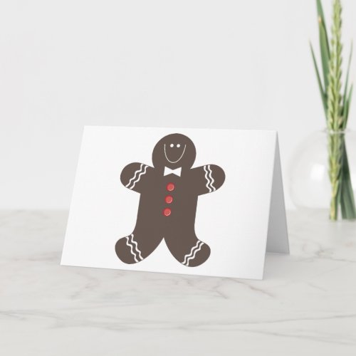 Gingerbread Man Card