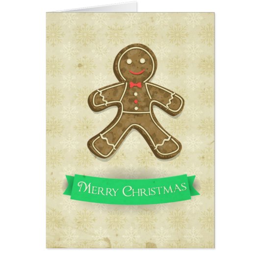 Gingerbread man cards (Front)