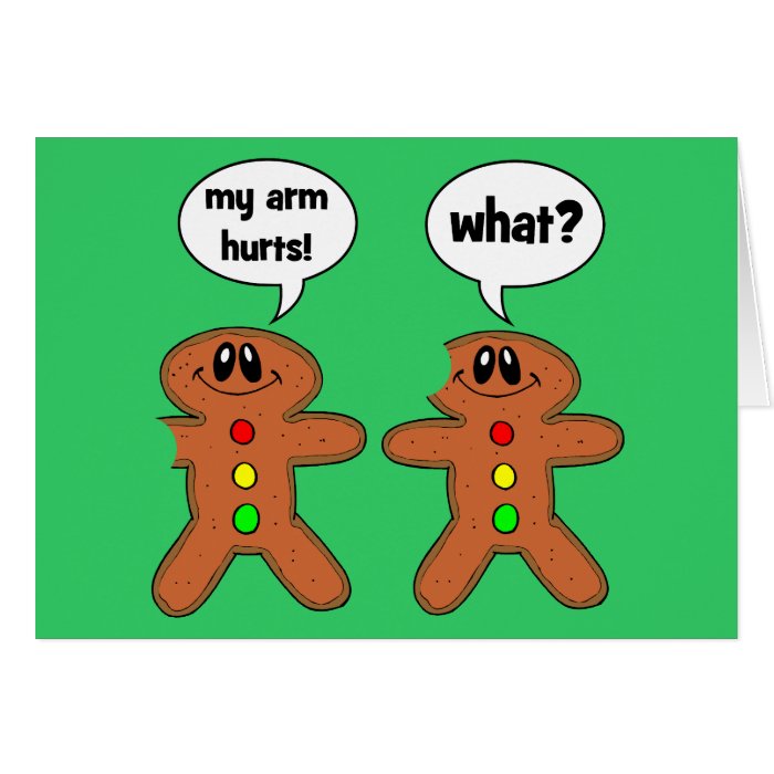 gingerbread man cards
