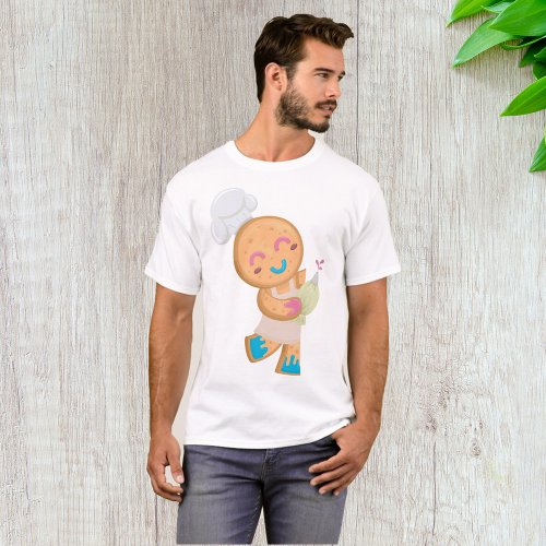 Gingerbread Man Chef T_Shirt