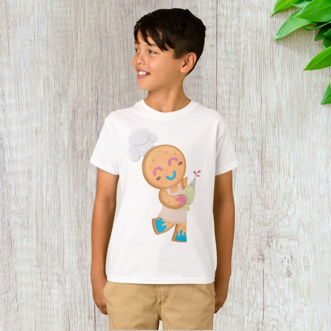 Gingerbread Man Chef T-Shirt (Creator Uploaded)