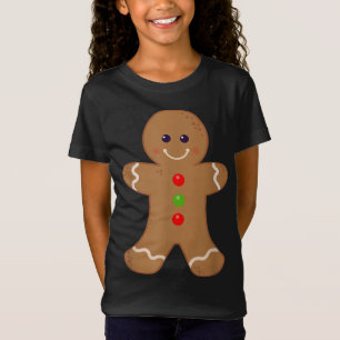 Gingerbread Man Christmas Cookie Baking Holiday T-Shirt