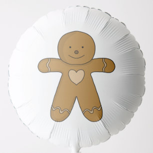GingerBread Man Christmas Cookie Balloon