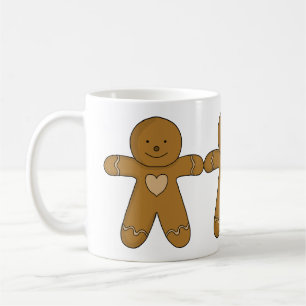 GingerBread Man Christmas Cookie Coffee Mug