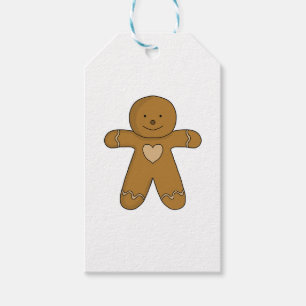 GingerBread Man Christmas Cookie Gift Tags