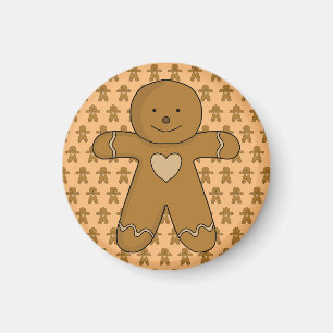 GingerBread Man Christmas Cookie Magnet