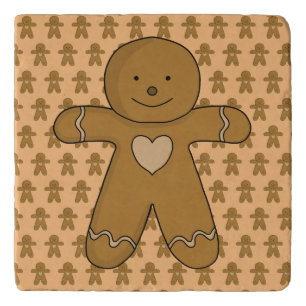 GingerBread Man Christmas Cookie Trivet