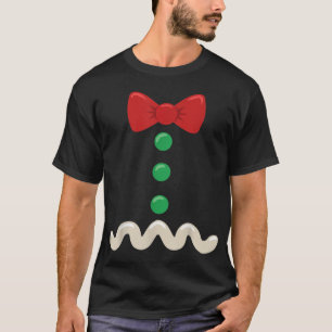Gingerbread Man Christmas Costume  T-Shirt