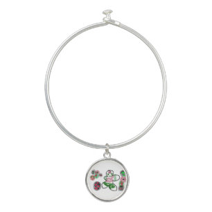 Gingerbread man fun bangle bracelet