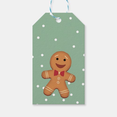 Gingerbread Man Gift tags