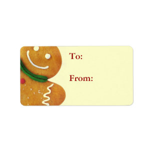 Gingerbread Man Gift Tags