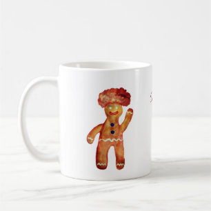 Gingerbread Man Holiday Mug