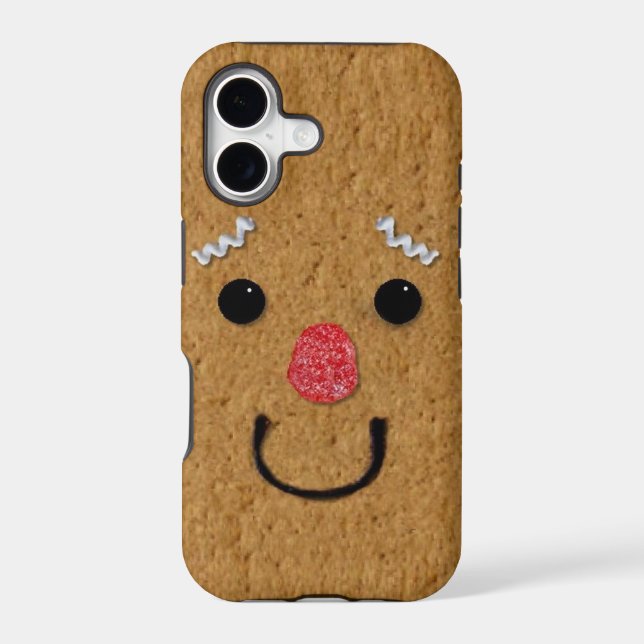 Gingerbread Man  Iphone Case (Back)