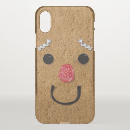 Gingerbread Man iPhone X Case
