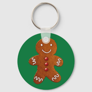 Gingerbread Man Keychain