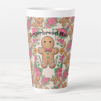 Gingerbread Man Latte Mug