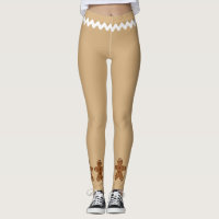 Gingerbread Man Leggings