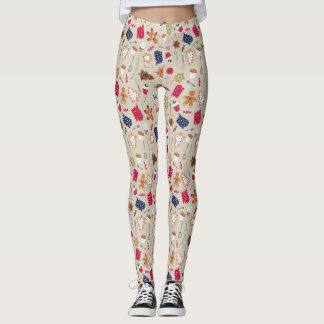 Gingerbread Man Leggings