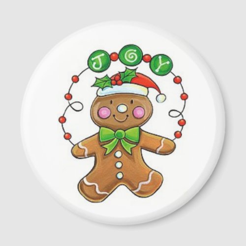 Gingerbread Man Magnet