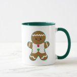 Gingerbread Man Mug at Zazzle