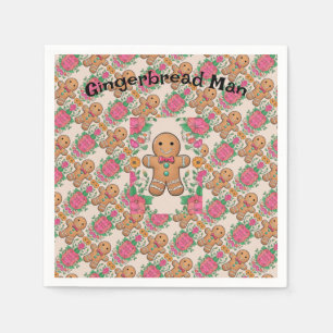 Gingerbread Man Napkins